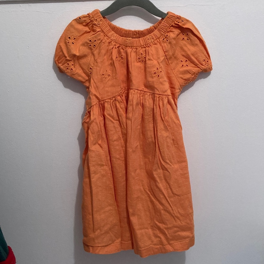 Old Navy size 5 Orange Kids Dress. Worn once